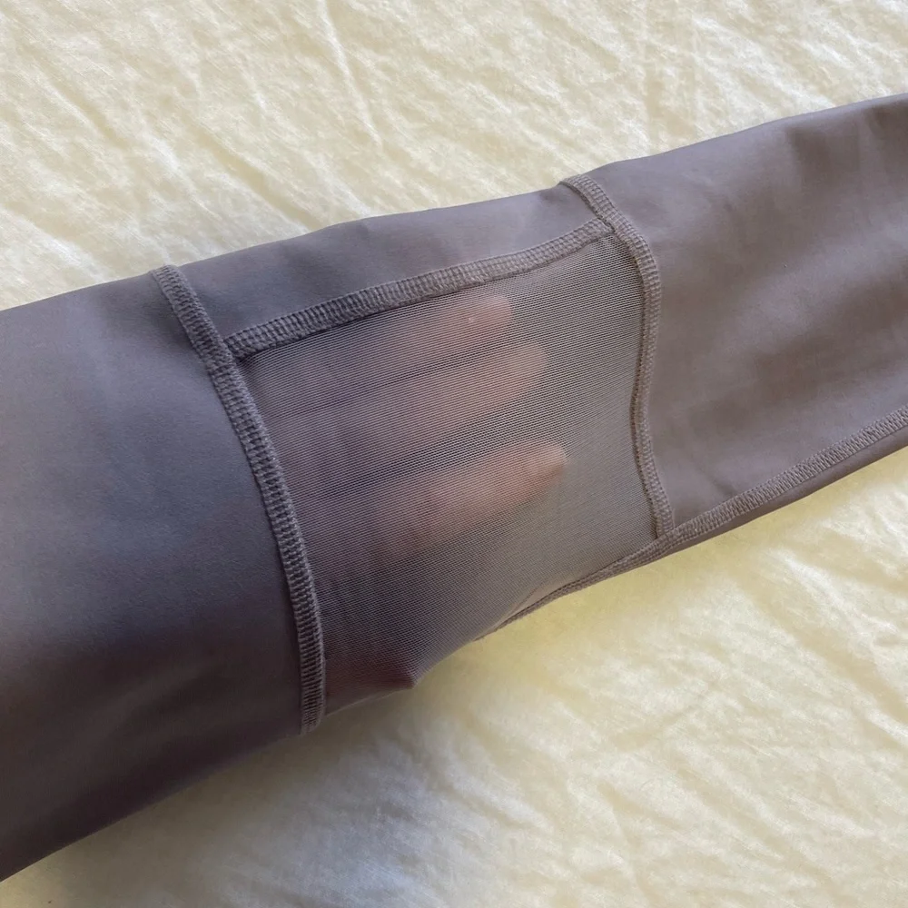 ALO Yoga, grayish purple color leggings. Size Small.